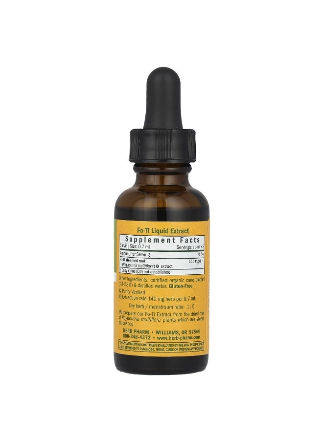HERB PHARM - Herb Pharm, Fo-TI, System Restoration, 658 mg, 1 fl oz (30 ml) - Image 1
