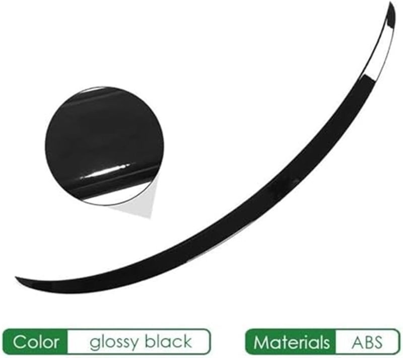 Vuzmode Glossy Black Car Spoiler for Tesla Model 3 2023 - Image 3