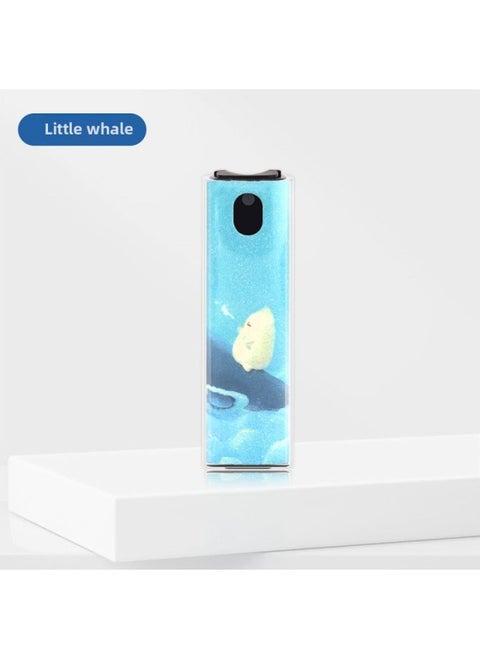 Mobile Phone Screen Cleaning Kit Computer Screen Cleaner Tablet Cleaning Spray Set Stain Removal Spray Wipe One-piece-Color:[Little Whale] Oval Spray Cleaner + PC Shell