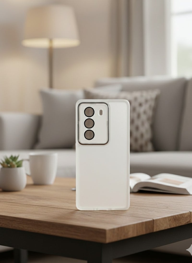 Grace Matte Translucent Shockproof Case with Camera Lens Protection - Protective cover For Infinix Hot 50 Pro plus - Image 1