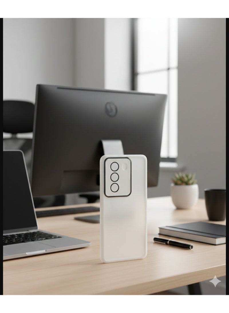 Grace Matte Translucent Shockproof Case with Camera Lens Protection - Protective cover For Infinix Hot 50 Pro plus - Image 3