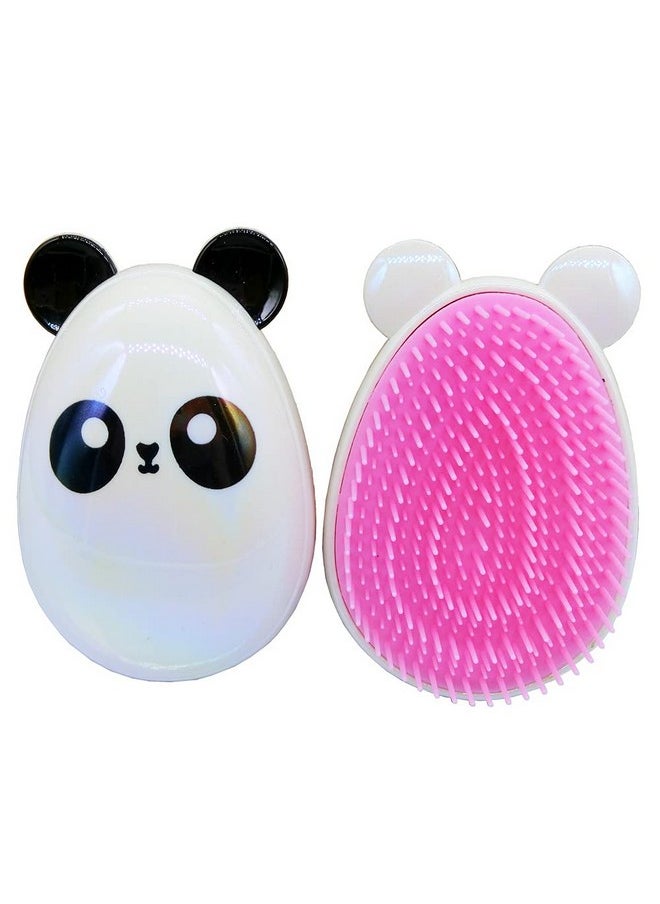 Artkingdome Cute Panda Comb Long Short Hair Brush Detangling Antistatic Soft Massage For Curly Straight Wet Dry Hair Brushes Hair Combs  - Image 2