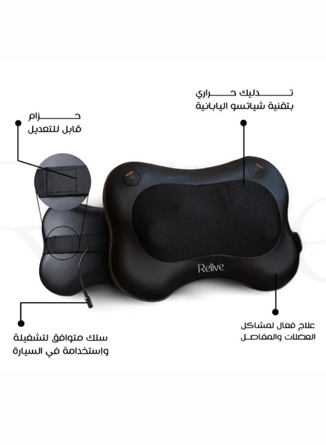 Generic Neck, back and shoulder massager with Japanese Siyachu function from Relive  - Image 3