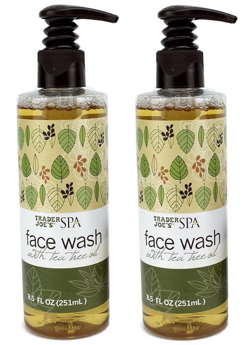 Trader Joe's Spa Face Wash with Tea Tree Oil (2 Packs)