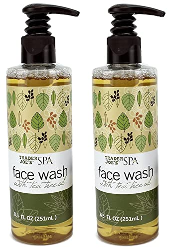 Trader Joe's Spa Face Wash with Tea Tree Oil (2 Packs) - Image 1