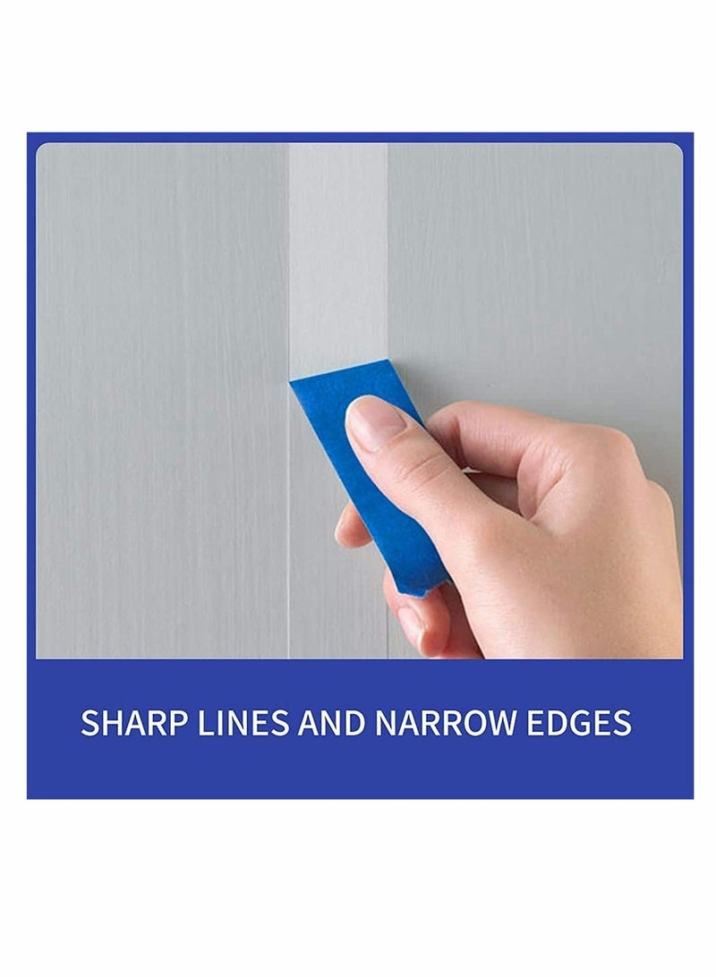 Blue Tape, 1 Roll Blue Painters Tape, Multi Surface Masking Tape, Medium Adhesive Masking Tape, Painting and Decoration Supplies (3.9 * 118 inch) - Image 5