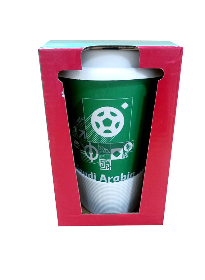 FIFA كوب كأس العالم لكرة القدم 2022 مع غلاف سيليكون وكوب المملكة العربية السعودية - Image 2