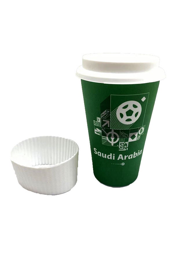 FIFA كوب كأس العالم لكرة القدم 2022 مع غلاف سيليكون وكوب المملكة العربية السعودية - Image 1