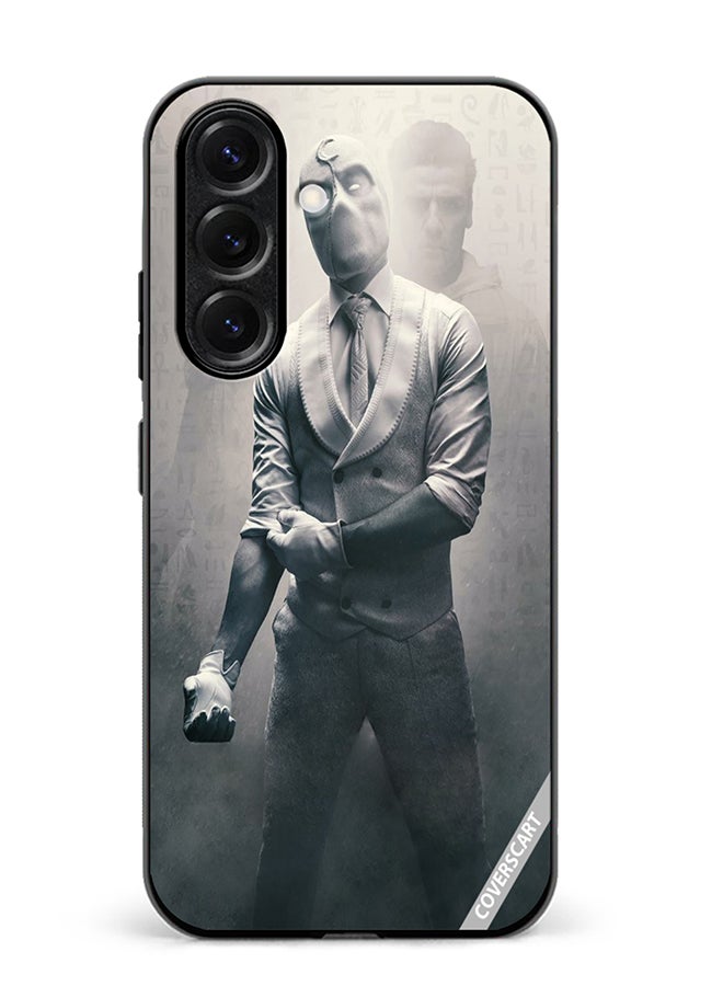 Protective Case Cover For Samsung Galaxy S25 Moon Knight Design Multicolour