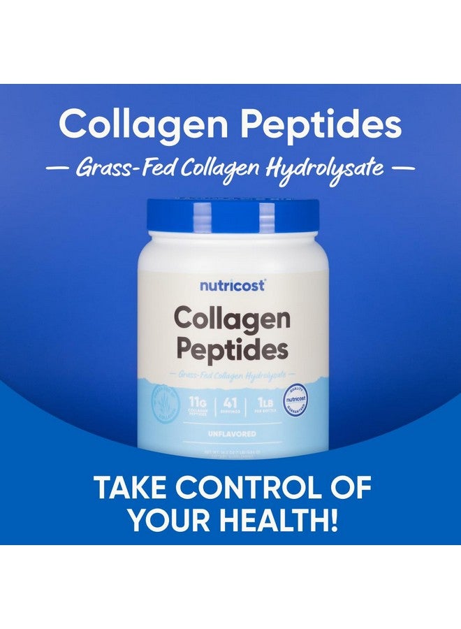 Nutricost Grass-Fed Collagen Powder 1LB (454 G) - Bovine Collagen Hydrolysate (Unflavored) - Collagen Peptides - Image 5