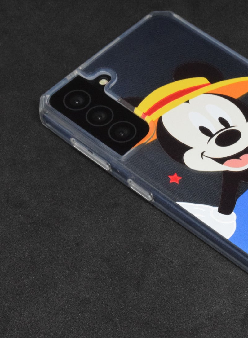 بورتوني جراب Samsung Galaxy S21 Plus متوافق مع النساء والرجال تصميم فريد من مادة TPU غطاء واقٍ مقاوم للصدمات - Image 4