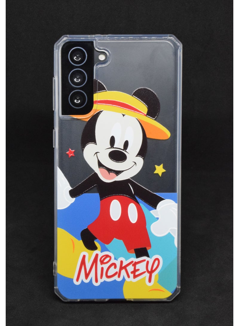 بورتوني جراب Samsung Galaxy S21 Plus متوافق مع النساء والرجال تصميم فريد من مادة TPU غطاء واقٍ مقاوم للصدمات - Image 1