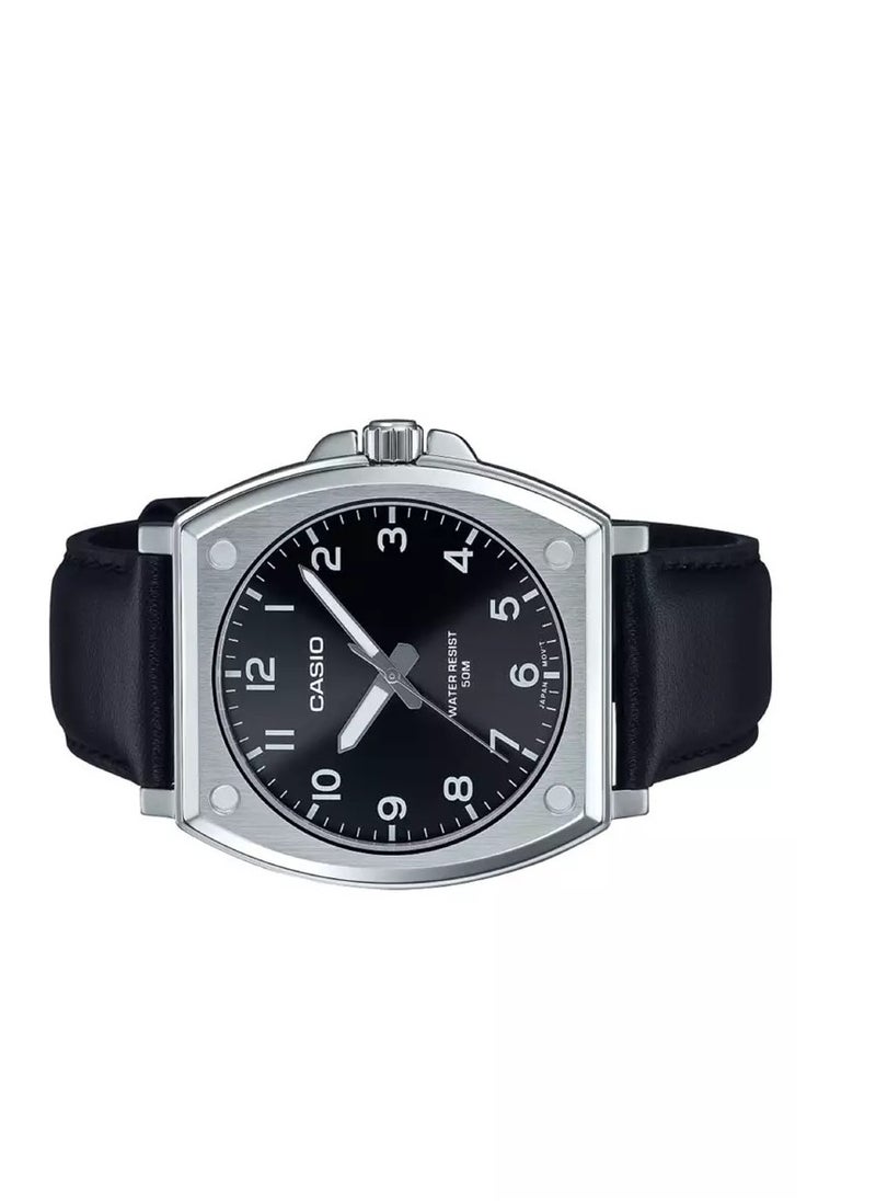 CASIO Men's Watch Analog Leather Band - MTP-E730L-1AVDF  - Image 4