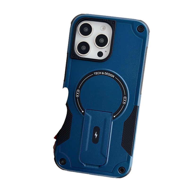 TPU MagSafe Case for iPhone 14 / 14 Plus / 14 Pro / 14 Pro Max with Shockproof and Drop Protection plus Shockproof plus Anti-Fingerprint plus Strong Magnetic in Black - Image 5