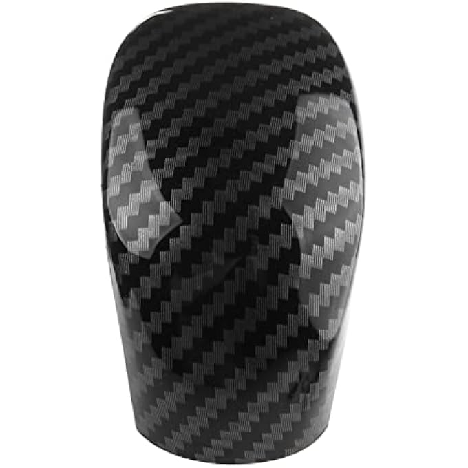 rayihni For Nissan Sentra Altima Accessories 2022 2021 2020 Car Auto Gear Shift Knob Cover Trim Cap Gear Panel Gears Interior Decoration Sticker Sporty  Carbon Fiber Style - Image 3