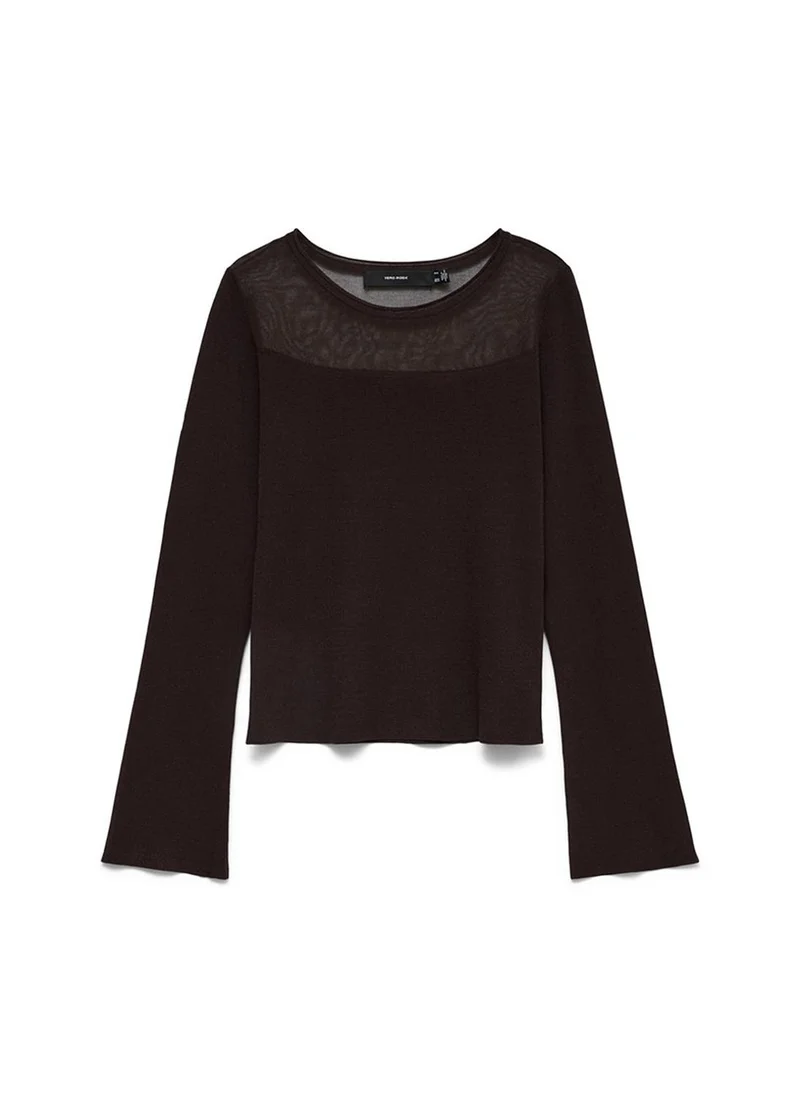 فيرو مودا VMCRICKET Long Sleeve O-Neck Type Pullover