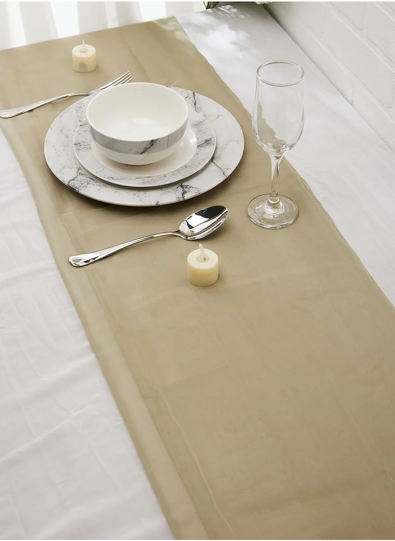 Ginger Ray Draping Fabric - Table Runner Sage