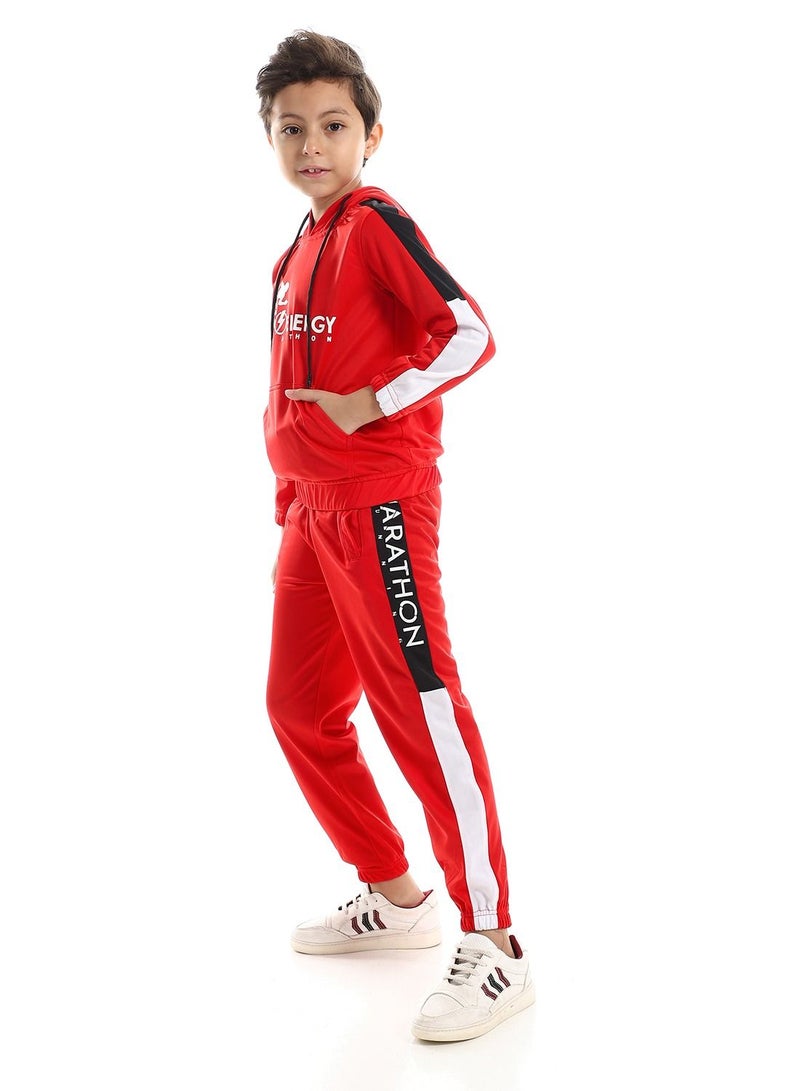 Caesar Boys Training Suit With Pocket. - Image 2