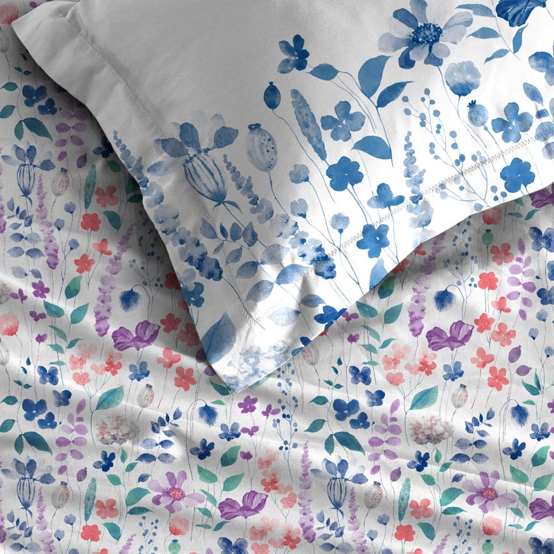 Trident Soft Comfort Pillow Covers Set of 2, 100% Cotton Pillow Covers, 210 TC, Soft and Breathable, Standard Size (46 cm x 69 cm) - Sussana - Image 4