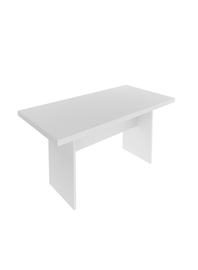 Tecnomobili Office Meeting Table white Color 200x72.5x100cm  - Image 2