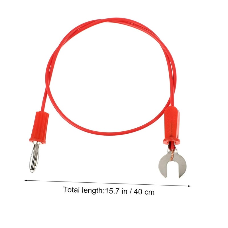 SMASOLO 12pcs Circuit Wires Electricity Connection Wire Solid Core for Home School Science Projects - Image 2