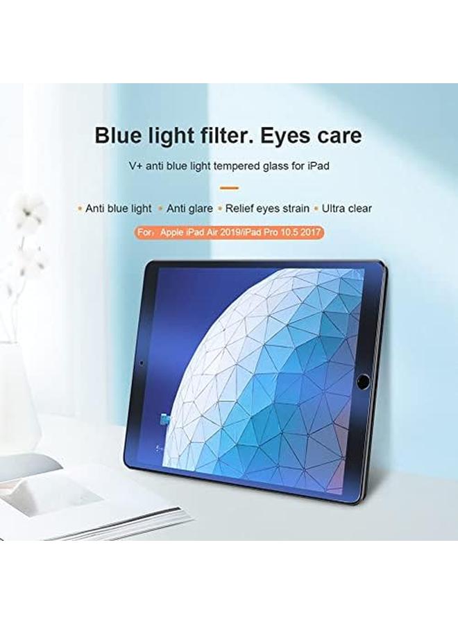 Nillkin Amazing V Plus Anti Blue Light Tempered Glass Screen Protector For Ipad Air 2019 Ipad Pro 10.5 2017 Transparent - Image 2
