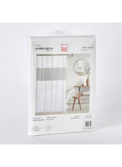 Home Box Fiesta 3D Shower Curtain with 12 C Hooks 200 x 180 cm  - Image 5