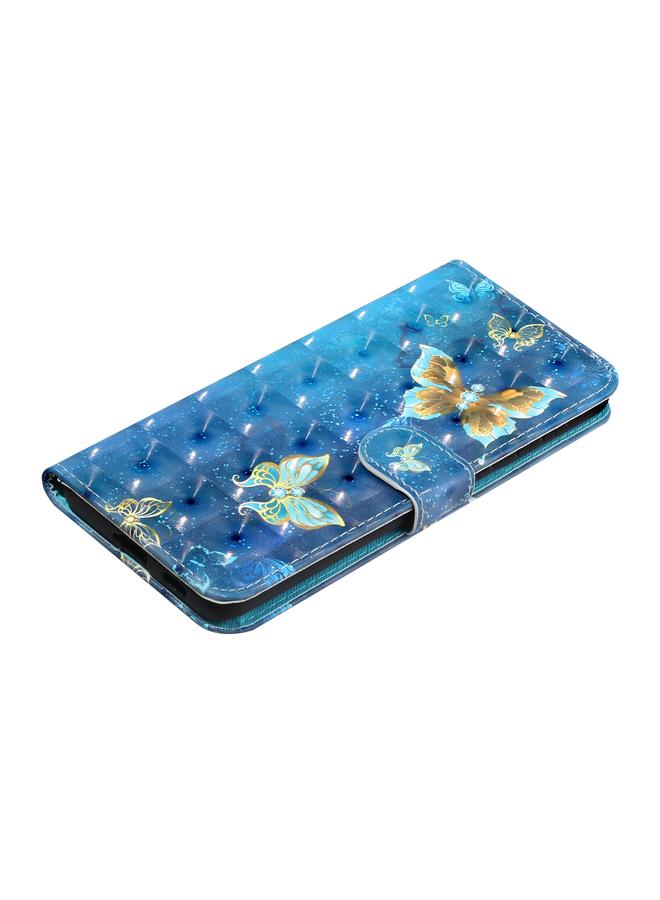 اس-توب جراب لهاتف Samsung Galaxy S21 5G، جراب جلدي أفقي بنمط ثلاثي الأبعاد مع حامل وفتحات للبطاقات ومحفظة وحبل - Image 5