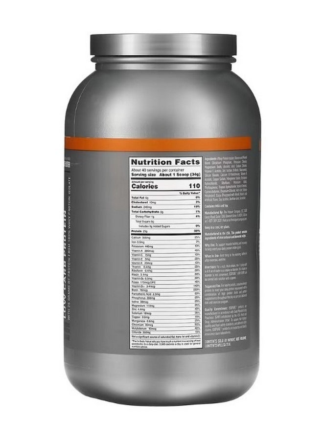 آيزوبيور Low Carb Protein Powder Chocolate Peanut Butter 3 lb 1.36 kg - Image 2