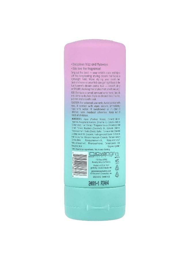 Giovanni Giovanni, Eco Chic® Kids, Styling, Taming & Curl Cream, 5 fl oz (147 ml)  - Image 2