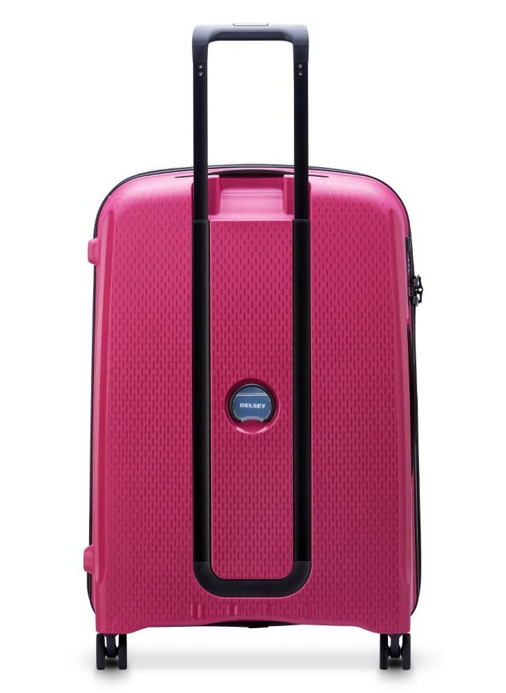 ديلسي _باريس Belmont Plus Non Expandable 71cm Check-In Luggage 4 Double Wheel Trolley Raspberry  - Image 2