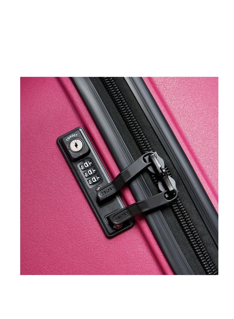 ديلسي _باريس Belmont Plus Non Expandable 71cm Check-In Luggage 4 Double Wheel Trolley Raspberry