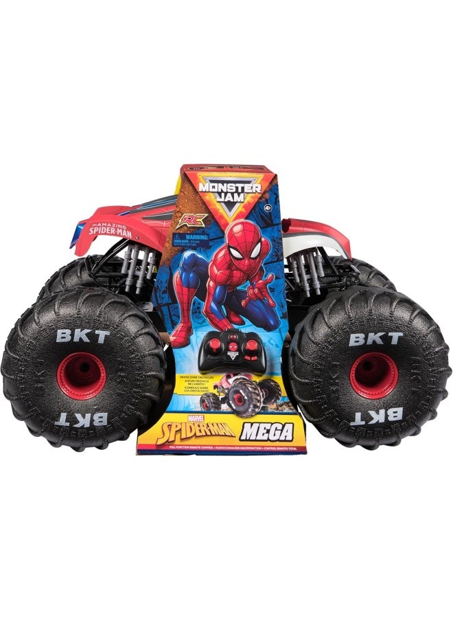 Monster Jam - Monster Jam Marvel Mega Spider-Man RC Monster Truck - Image 1