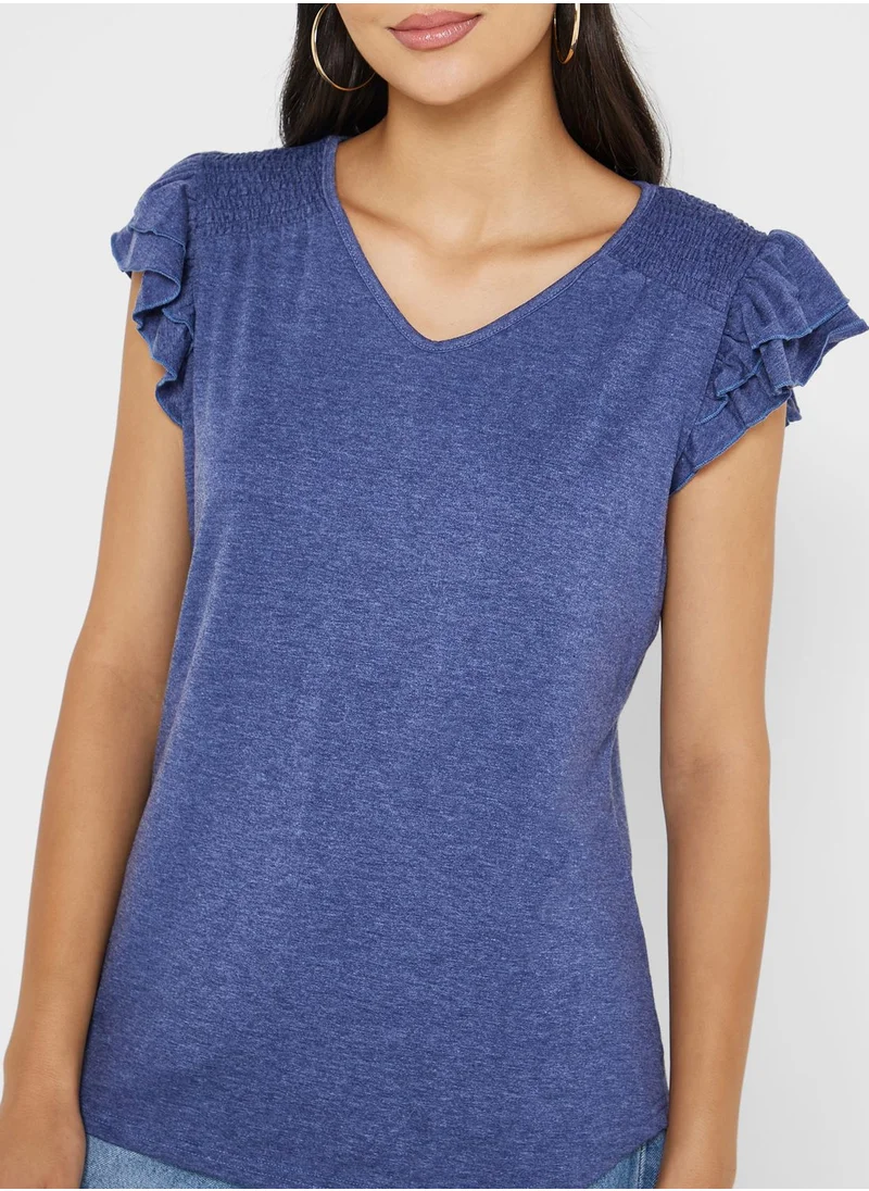 Ginger Puff Sleeve Top