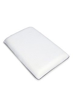 Status Contract Orthopedic Memory Foam Bed Pillow for Sleeping, Neck Pain Relief | Soft Yet Supportive| Suitable for Side & Back Sleepers | Inner Cover Only (Memory Foam Flat, Standard (2 Pc)), 40 X 60 X 10 Cm  - Image 3