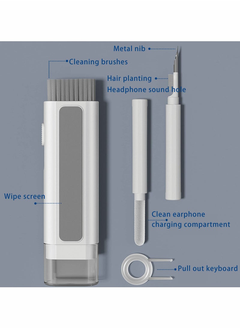 SYOSI Cleaner Kit, portable Multi-Function Computer Cleaning Tools Kit for Electronic, Phone Charging Port, Earbuds, Earpods, Earphone, Headphone  - Image 3