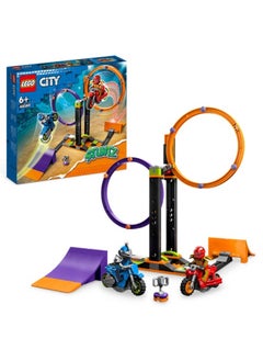 LEGO 60360 Spinning Stunt Challenge Building Set  - Image 1