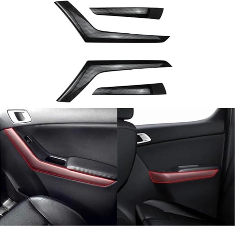 Wivplex 4pcs Inner Door Handle Trim for Mazda BT-50 - Image 3
