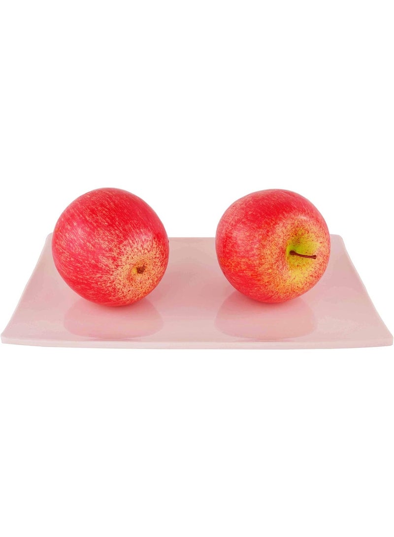 8-Piece Artificial Red Apple Set, Lifelike Fake Fruit for Home Decoration & Photography - Image 2