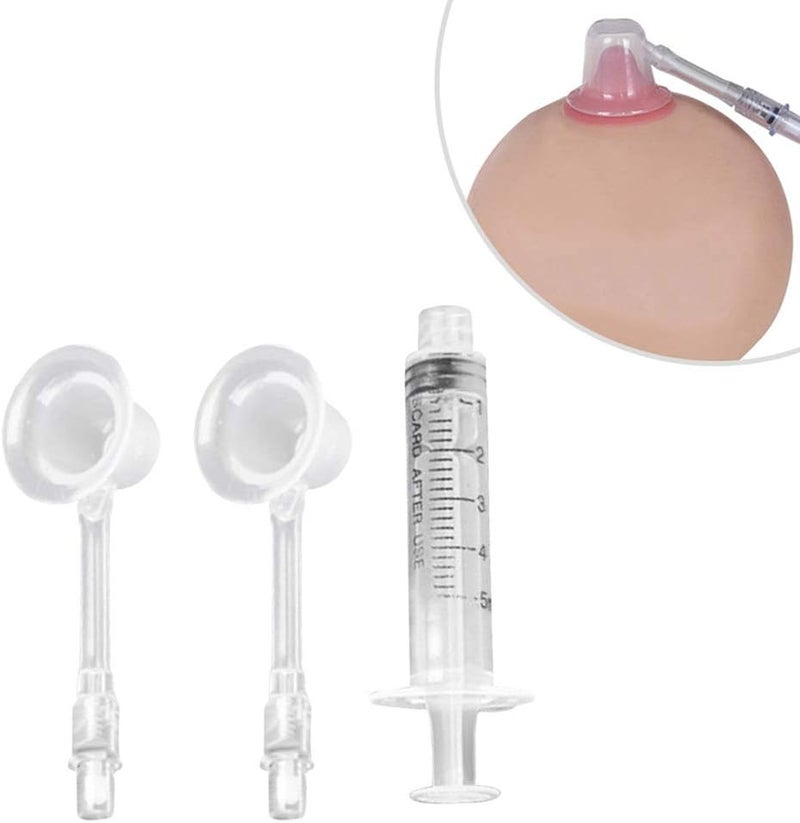 comfrt Nipple Aspirator Corrector Feeding Sucking Nipple Redress Breastfeeding Aid 2Pcs - Image 2