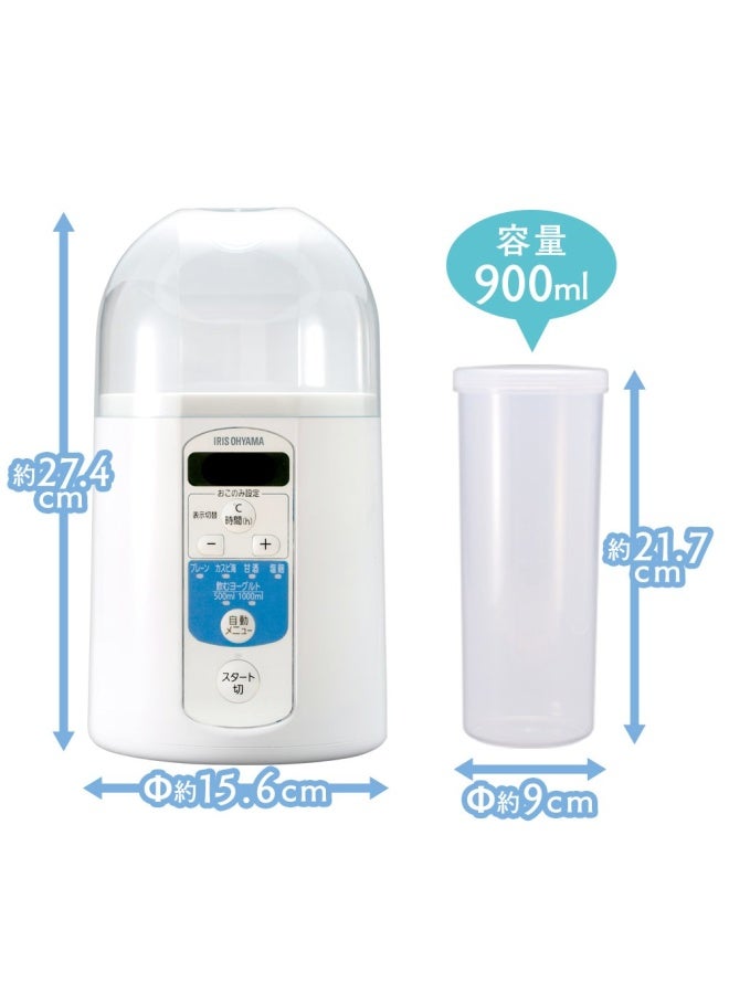 Iris Ohyama Yogurt Maker Drink Yogurt Mode Temperature Control Function IYM  013 - Image 4