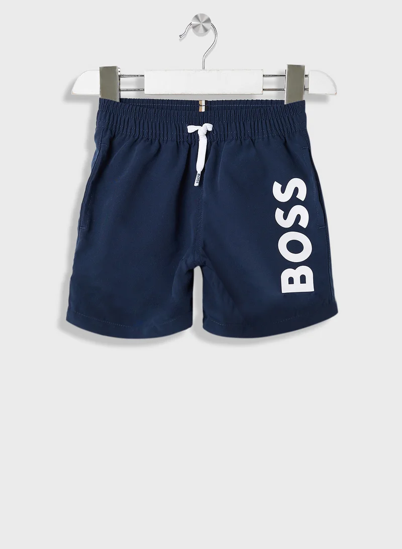 BOSS Kids Logo Short