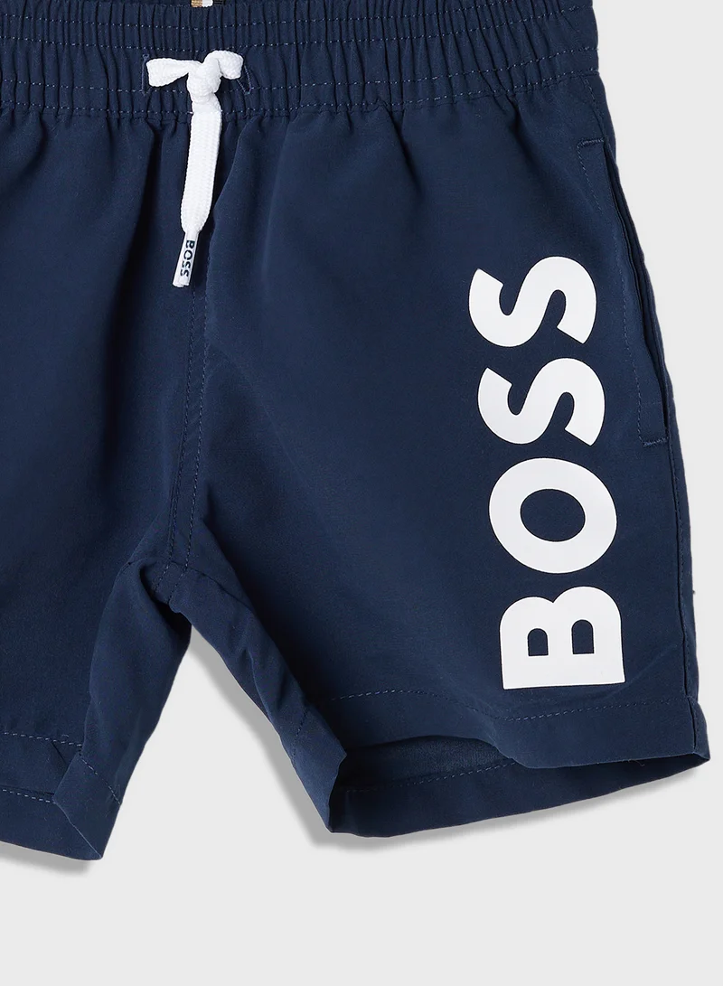BOSS Kids Logo Short