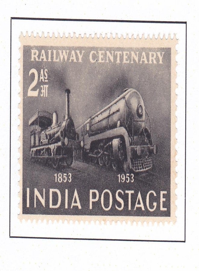 Phila307 1953 الذكرى المئوية للسكك الحديدية MNH