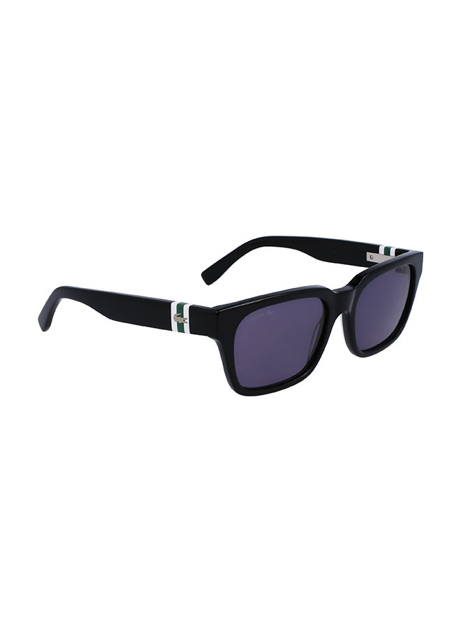 LACOSTE Men's Rectangular Sunglasses - L6007S-001-5418 - Lens Size: 54 Mm  - Image 1