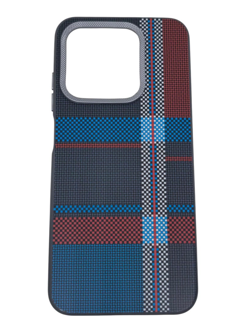 Infinix Smart 9 / Hot 50i Back Carbon Fiber Case Cover - Multicolour