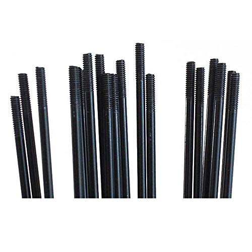 SENQI 36pcs 14G J Bend Bicycle Steel Spokes 170mm-290mm W/Nipples (80mm) - Image 2