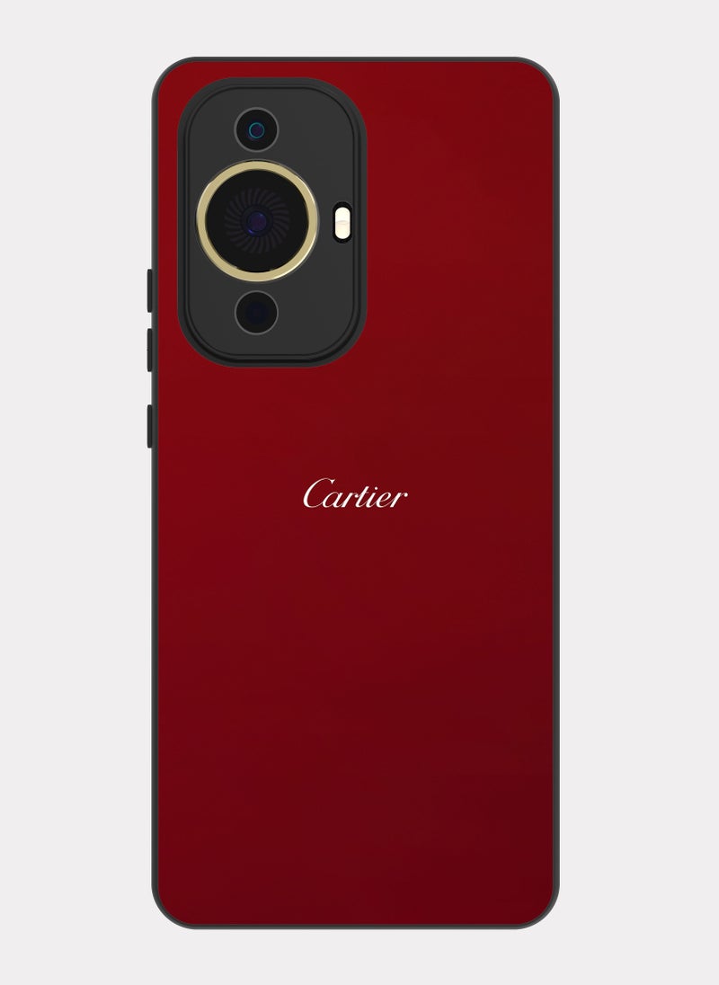 بكسلات كفر هواوي نوفا 11 برو كارتير احمر و ابيض - Image 1