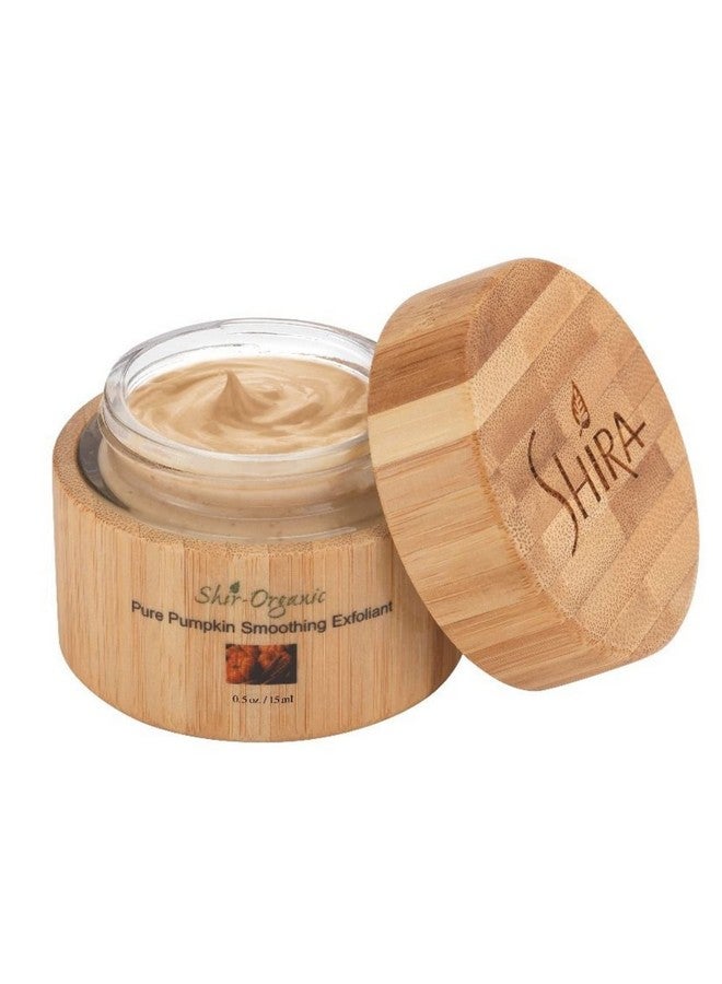 SHIRA Shirorganic Pure Pumpkin Smoothing Peel Rich In Natural Enzymes For Smoothsoften Skin Loosens Dead Skin Cells/All Skin Types Except Sensitive(15 Ml.) - Image 1