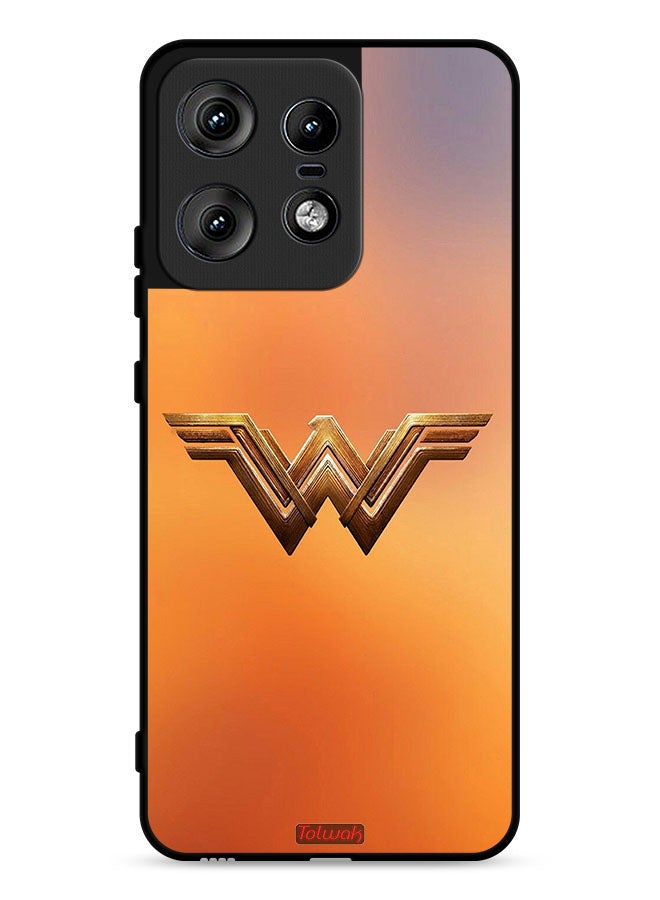 Tolwak Motorola Edge 50 Pro 5G Protective Case Cover Wonder Women Logo - Image 1